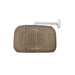 Bover Fora A 2-lt 20" LED Outdoor Wall Sconce-Natural White/Light Beige