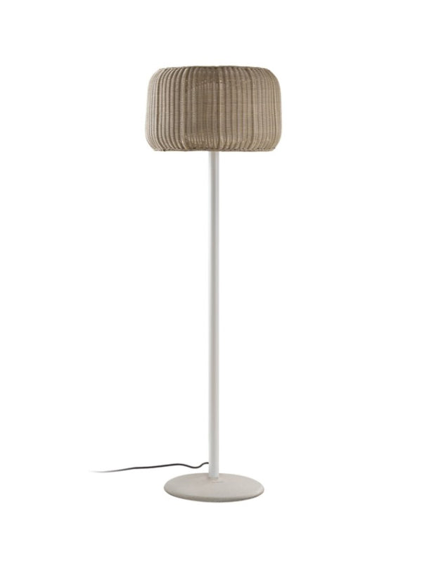 Bover Fora P 2-lt 65" Tall LED Outdoor Floor Lamp-Light Beige
