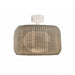Bover Fora PF 2-lt 20" LED Outdoor Semi-Flushmount-Light Beige
