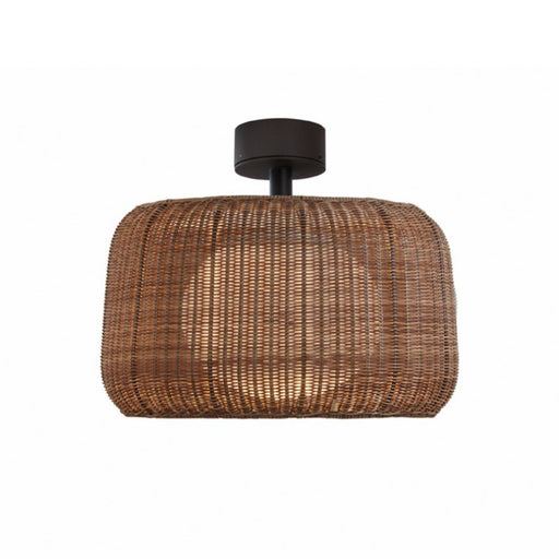 Bover Fora PF 2-lt 20" LED Outdoor Semi-Flushmount-Rattan Brown