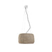 Bover Fora S 1-lt 20" LED Outdoor Pendant, TRIAC Dimming-Natural White/Light Beige