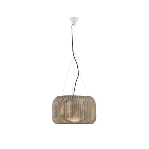 Bover Fora S 2-lt 20" LED Outdoor Pendant-Natural White/Light Beige