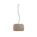 Bover Fora S 2-lt 20" LED Outdoor Pendant-Natural White/Light Beige