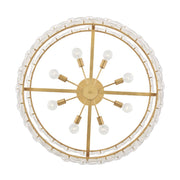 Fredrick Ramond FR30124 Rene 8-lt 45" LED Drum Chandelier