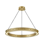 Fredrick Ramond FR41475 Althea 26" LED Chandelier-Lacquered Brass