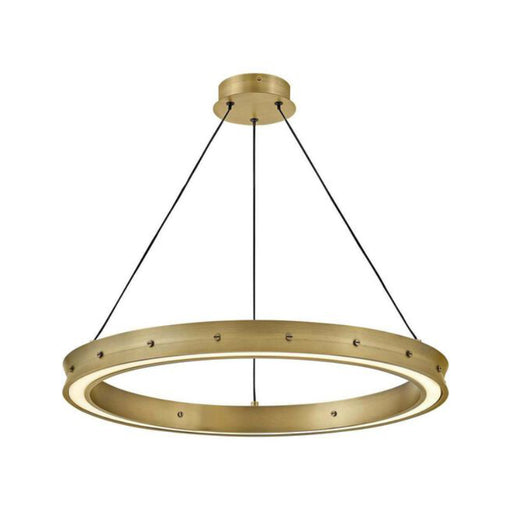 Fredrick Ramond FR41475 Althea 26" LED Chandelier-Lacquered Brass