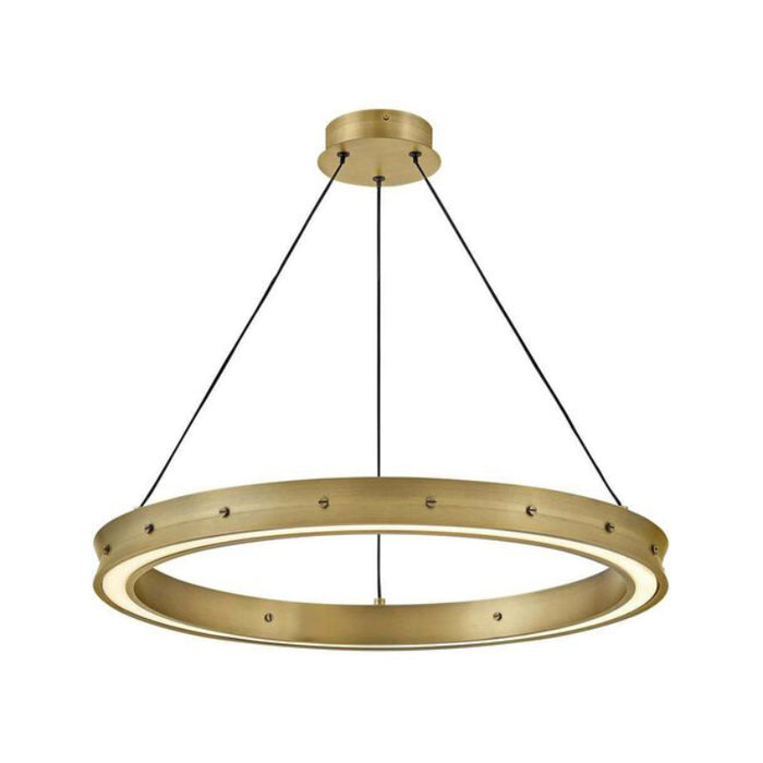 Fredrick Ramond FR41475 Althea 26" LED Chandelier-Lacquered Brass