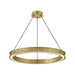 Fredrick Ramond FR41475 Althea 26" LED Chandelier-Lacquered Brass