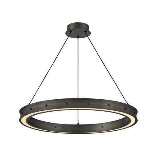 Fredrick Ramond FR41475 Althea 26" LED Chandelier-Satin Black