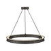 Fredrick Ramond FR41475 Althea 26" LED Chandelier-Satin Black