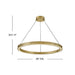 Fredrick Ramond FR41476 Althea 38" LED Chandelier