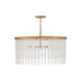 Fredrick Ramond FR41494 Rubina 6-lt 30" LED Convertible Chandelier
