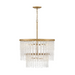 Fredrick Ramond FR41495 Rubina 10-lt 26" LED Chandelier