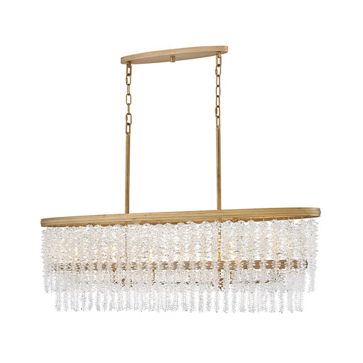 Fredrick Ramond FR41496 Rubina 6-lt 48" LED Linear Chandelier