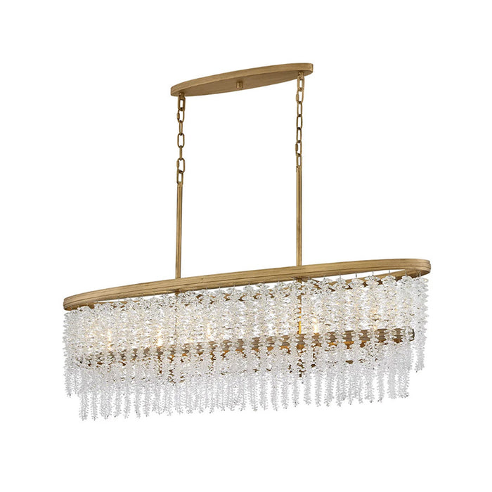 Fredrick Ramond FR41496 Rubina 6-lt 48" LED Linear Chandelier