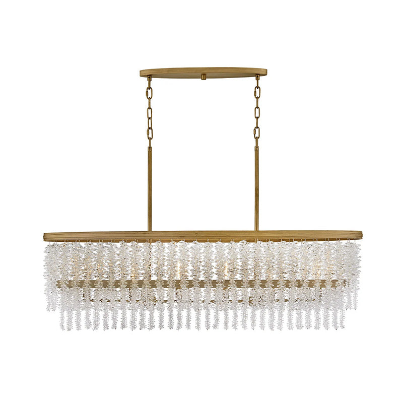 Fredrick Ramond FR41496 Rubina 6-lt 48" LED Linear Chandelier