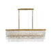 Fredrick Ramond FR41496 Rubina 6-lt 48" LED Linear Chandelier