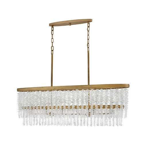 Fredrick Ramond FR41496 Rubina 6-lt 48" LED Linear Chandelier