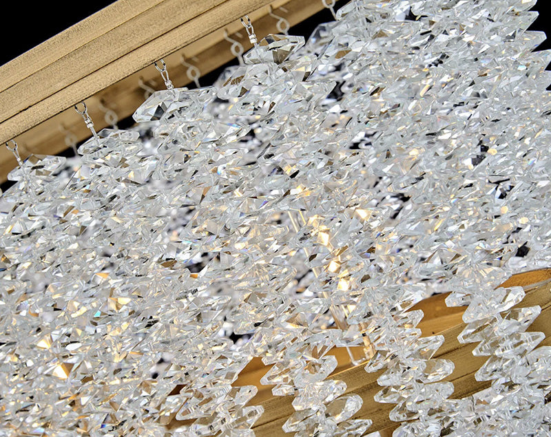 Fredrick Ramond FR41496 Rubina 6-lt 48" LED Linear Chandelier