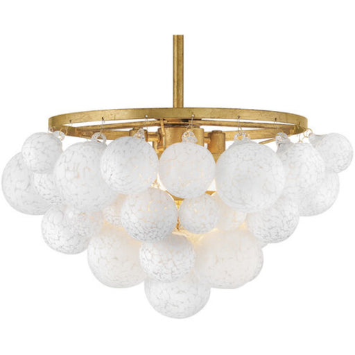 Fredrick Ramond FR41563 Marabel 4-lt 21" LED Semi-Flush Mount