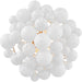 Fredrick Ramond FR41563 Marabel 4-lt 21" LED Semi-Flush Mount