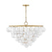Fredrick Ramond FR41568 Marabel 10-lt 48" LED Chandelier