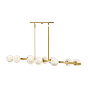 Fredrick Ramond FR41906 Selene 10-lt 55" LED Linear Chandelier