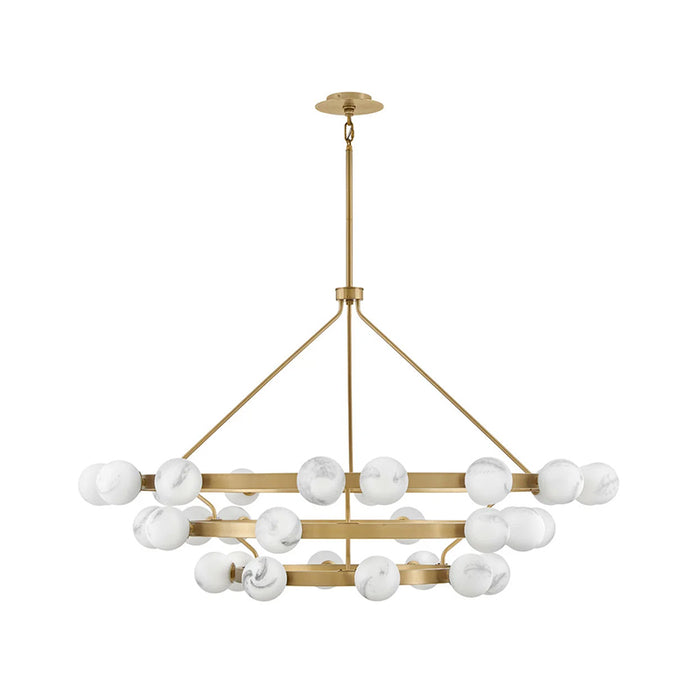 Fredrick Ramond FR41908 Selene 36-lt 60" LED Multi Tier Chandelier