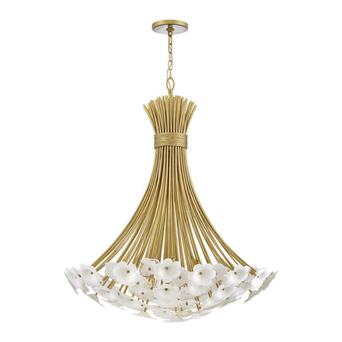 Fredrick Ramond FR41968 Marianne 8-lt 38" LED Chandelier
