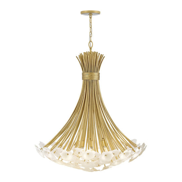 Fredrick Ramond FR41968 Marianne 8-lt 38" LED Chandelier
