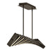 Fredrick Ramond FR42455 Stitch 42" LED Chandelier-Black Oxide