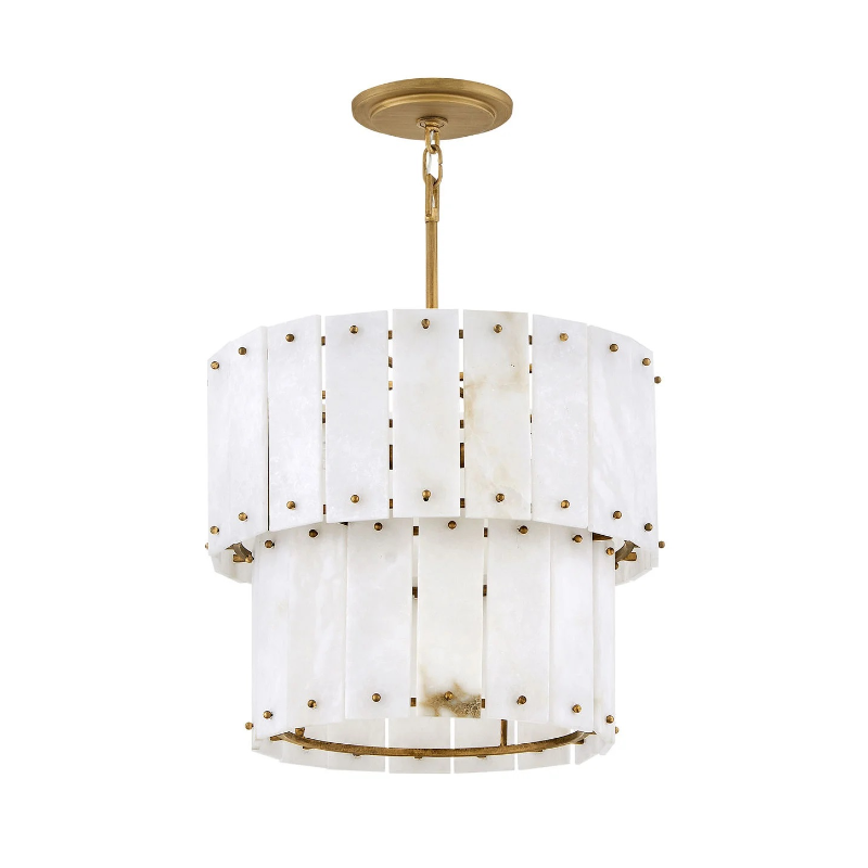 Fredrick Ramond FR47757 Simone 4-lt 18" LED Convertible Semi-Flush Mount