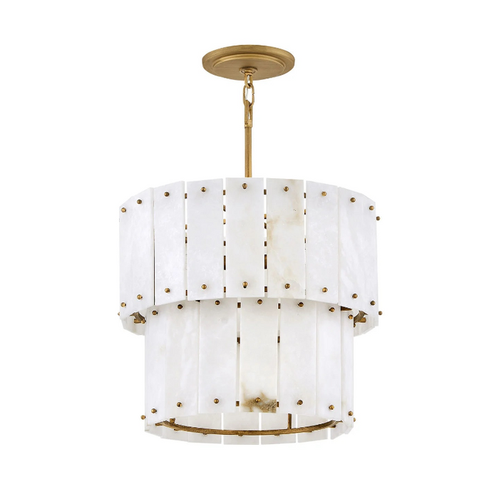 Fredrick Ramond FR47757 Simone 4-lt 18" LED Convertible Semi-Flush Mount