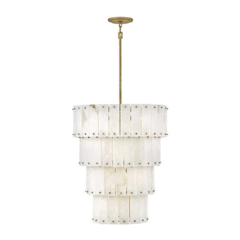 Fredrick Ramond FR47758 Simone 9-lt 24" LED Multi Tier Chandelier