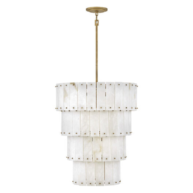Fredrick Ramond FR47758 Simone 9-lt 24" LED Multi Tier Chandelier