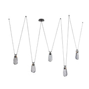 Arteriors GADLC02 Melt 5-lt 86" LED Chandelier