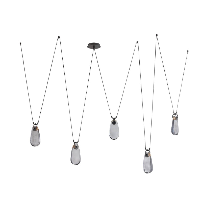 Arteriors GADLC02 Melt 5-lt 86" LED Chandelier