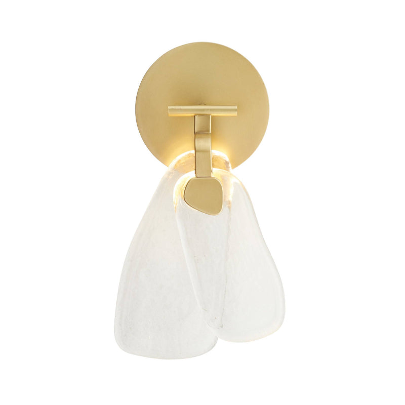 Arteriors GADWC Melt 1-lt 14" Tall LED Wall Sconce - Antique Brass