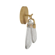 Arteriors GADWC Melt 1-lt 14" Tall LED Wall Sconce - Antique Brass