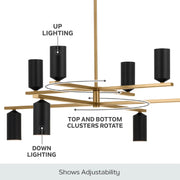 Kichler 52532 Gala 8-lt 36" Chandelier