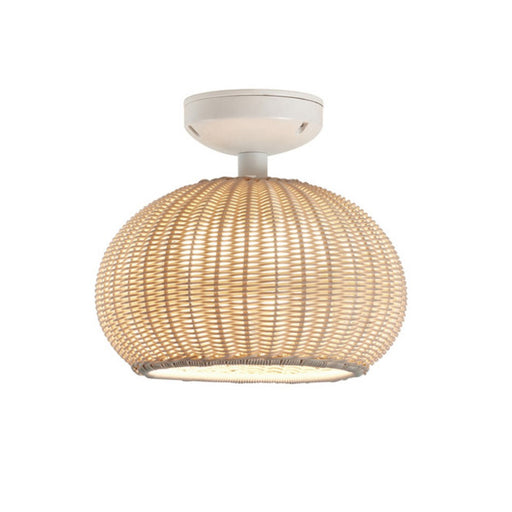 Bover Garota  PF / 01 1-lt 11" Outdoor LED Semi-Flushmount-Ivory White