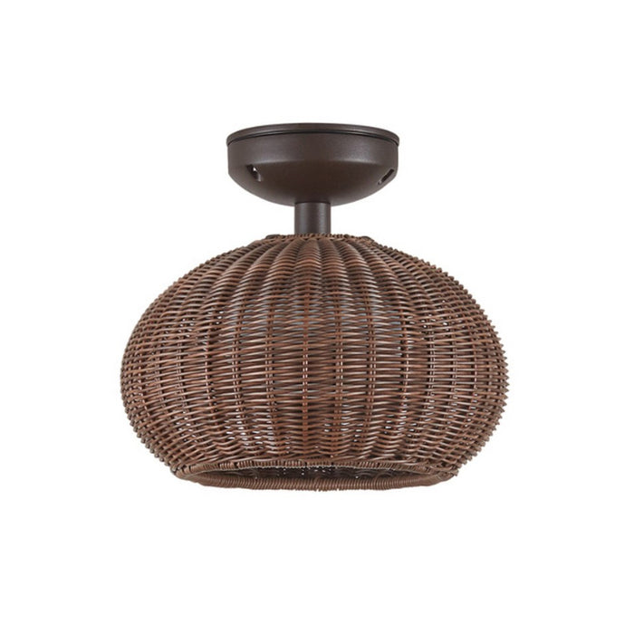 Bover Garota  PF / 01 1-lt 11" Outdoor LED Semi-Flushmount-Brown
