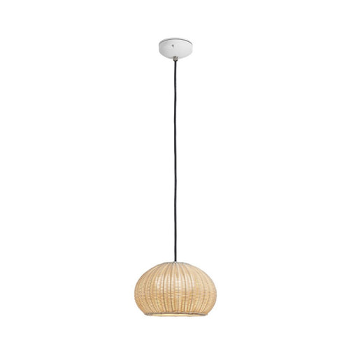 Bover Garota S / 01 1-lt 11" Outdoor LED Pendant-Natural White/Ivory White
