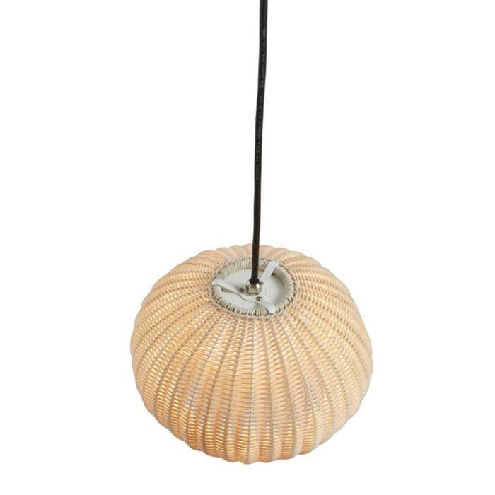 Bover Garota S / 01 1-lt 11" Outdoor LED Pendant-Natural White/Ivory White