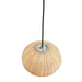 Bover Garota S / 01 1-lt 11" Outdoor LED Pendant-Natural White/Ivory White