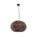 Bover Garota S/02 1-lt 28" LED Outdoor Pendant, TRIAC-Graphite Brown/Rattan Brown