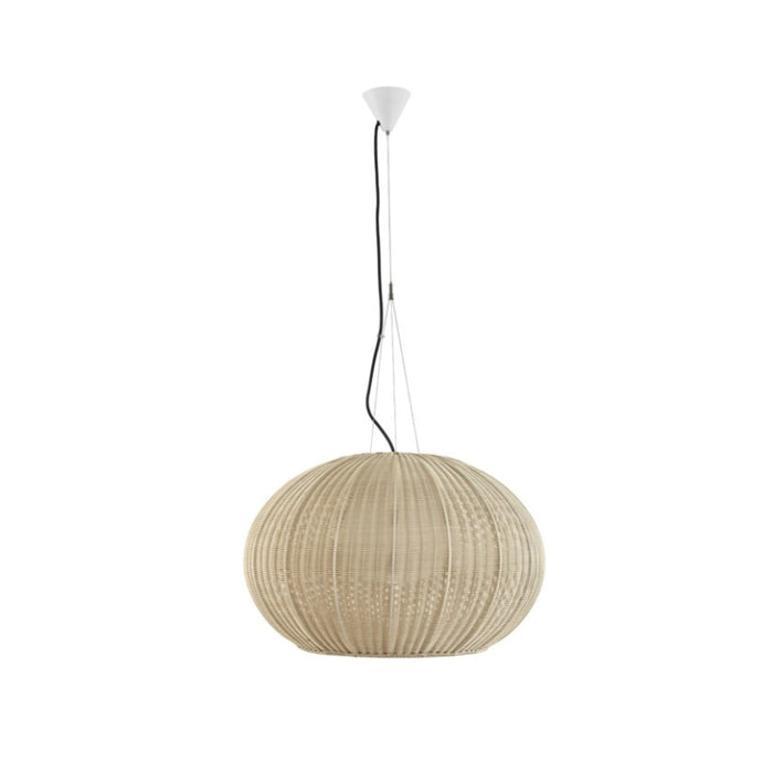 Bover Garota S/02 2-lt 28" LED Outdoor Pendant-Natural White/Ivory White