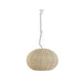 Bover Garota S/02 2-lt 28" LED Outdoor Pendant-Natural White/Ivory White