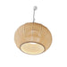 Bover Garota S/02 2-lt 28" LED Outdoor Pendant-Natural White/Ivory White