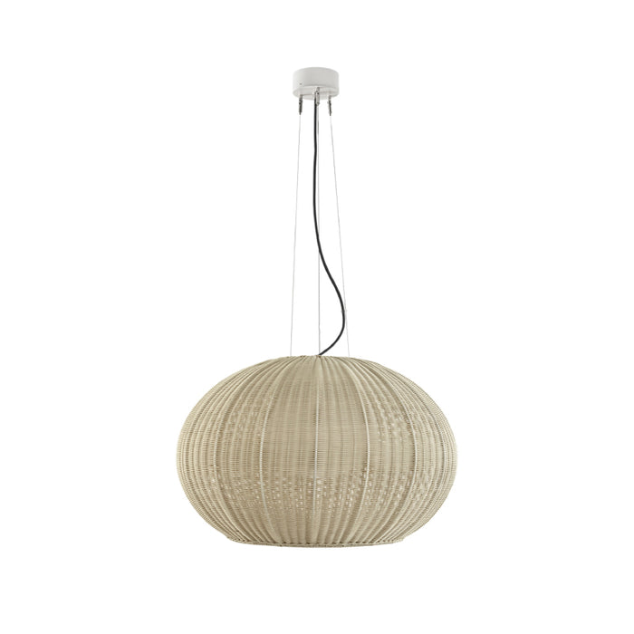 Bover Garota S/02 1-lt 28" LED Outdoor Pendant, TRIAC-Natural White/Light Beige